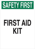 First Aid Sign - 85324 - Brady Corporation