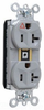 Duplex/Single Receptacle -- PTIG5262-GRY - Image