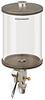 Clear View Single Feed Electro Lubricator, 1/2 gal Acrylic Reservoir, 1/2” Male NPT, 24VDC - B4460-064AB024D4W - Oil-Rite Corp.