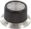 Straight Knurled Skirt Knob, 6.35Mm; Shaft Type Alcoswitch Te Connectivity - 57F2340 - Newark, An Avnet Company