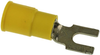 Terminal, Block Fork, Stud 6, Crimp, Yel; Product Range 3M - 94T2793 - Newark, An Avnet Company