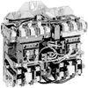 NEMA 2-speed Con Var Torque Starter -- 520F-AOD-A2E-A2E - Image