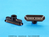 Small Oval Vacuum Suction Cup - OC20-60-NBR - ANVER Corporation