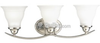 Three-Light Wall Bracket Light Fixture - P3192-09 - bulbs.com