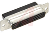 Connector; 44; Front Metal Shell; Steel; Tin; Thermoplastic; Black - 70041446 - Allied Electronics, Inc.