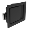 Push-to-Close Latch, Medium Size, Non-Locking, 7.9mm  Grip, Steel, Powder Coated, Black - 64-21-11 - Southco