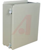ENCLOSURE;NEMA 12;HINGED COVER;SCREW CLAMP;J BOX;16.00X14.00X6.00;STEEL;GRAY - 70066817 - Allied Electronics, Inc.