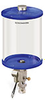 Blue Color Key, Clear View Single Feed Electro Lubricator, 1/2 gal Pyrex Reservoir, 1/8” Female NPT Outlet, 5/8”-18 Thread for Remote Mounting, 24VDC - B5160-064PB024DRBW - Oil-Rite Corp.