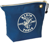 Zipper Bag, Blue, Canvas, 10 X 3.5 X 8; Carrying Case Material Klein Tools - 20T8888 - Newark, An Avnet Company