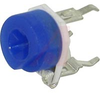 TRIMMER - 6MM ROUND; SINGLE-TURN;CERMET; 2K OHMS -- 70154386