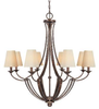4338RT-524 Mid. Chandeliers-Candle - 690287 - Capital Lighting, Inc.