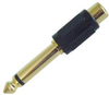 Adapter, 6.35Mm Mono Plug-Rca/phono Rcpt; Audio Video Connector A Multicomp Pro - 69AC6433 - Newark, An Avnet Company