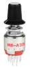Half-Inch Diameter Process Sealed Rotary - MRAN206-BB - NKK Switches