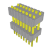 Board Spacers, Stackers (Board to Board) - 612-DWM-08-01-G-D-320-ND - DigiKey
