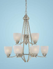 Mid. Chandeliers-Glass Up - 424257 - Capital Lighting, Inc.
