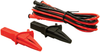Test Lead W/alligator Clip Set, Blk/red; Product Range Extech Instruments - 91AH9438 - Newark, An Avnet Company