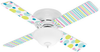 Low Profile IV Plus with Dot-Stripe Blades - 42" - 25719 - Hunter Fan Company