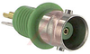 Jack, Bulkhead;BNC Solder;Nickel;Front;Receptacle;Brass;Nickel;Silicone Rubber - 70000421 - Allied Electronics, Inc.
