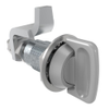 VISE ACTION® Compression Latch, Large Size, Knob Style, Zinc Alloy, Powder Coated, Silver - E3-17-17 - Southco