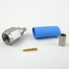 SMA Male (Plug) Connector For RG316, RG174, RG188, LMR-100, LMR-100A, 0.100 inch Cable, Crimp/Solder, Stainless Steel Body, Length 0.7 In - SC7064 - Fairview Microwave Inc.