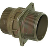 connector comp,shell only,metal circular,wall recept,solid bkshl,size 24,olive - 70141273 - Allied Electronics, Inc.