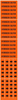 Brady B-946 Black on Orange Vinyl Self-Adhesive Pipe Marker - 2 1/4 in Height - 1/2 in Character Height - 2 3/4 in Length - Printed Msg = HYDROGEN SULFIDE with Right Arrow - 7384-3C - 754473-67581 - R. S. Hughes Company, Inc.