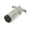 Pollak 11-604E 6-Way Trailer Connector Plug, Die-Cast Casing (Replacement for Discontinued 37665) - 35665 - Waytek, Inc.