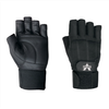 Pro Material Handling Fingerless Gloves w/ Wrist Strap - X Large - GLV1017X - Custom Made Boxes, Inc.