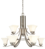 1818-84 9 Light Chandelier - 1818-84 - Minka Group