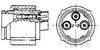 Circular Power Connectors - 863021-2 - TE Connectivity