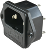 Connector, Power Entry, Plug, 10A; Connector Type Multicomp - 92N4150 - Newark, An Avnet Company