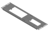 KDR 2 Split Gland Plates- for Rittal TS 8 & Rittal VX25 Enclosures / IP54 - 44402 - icotek Corp