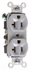 Duplex/Single Receptacle -- 5362-GRY - Image