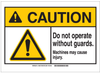 Brady B-555 Aluminum Rectangle White Personal Protection Equipment (PPE) Sign - 5 in Width x 3.5 in Height - 143957 - 754473-96596 - R. S. Hughes Company, Inc.