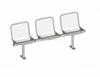Seating System Arena, 3-seater, Fixed With Base Plate - 5316299 - Erlau