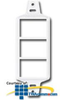 Siemon Designer Mounting Frame - 6 Flat MAX Modules - MX-D6F-02 - TelephoneStuff.com