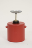 Eagle Red HDPE 4 qt Safety Can - 13 in Height - 7 3/4 in Overall Diameter - 048441-22470 - 048441-22470 - R. S. Hughes Company, Inc.