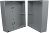 Enclosure, Wall Mount, Pc, Grey; Enclosure Type Bud Industries - 22AJ1442 - Newark, An Avnet Company