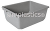 Storage Shelving with Bins - 34240GREY - Simplastics
