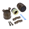 Circular Connector Assemblies - 339-MS3101E18-1S-ND - DigiKey