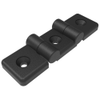 Profile Hinge, 108 mm size, with Mounting CSK Holes, Polyamide, Black - 96-DLOH-32108 - Southco