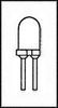 Led, Yellow, T-1 3/4 (5Mm), 2.5Cd, 589Nm; Led Color And Optoelectronics - 92F2642 - Newark, An Avnet Company