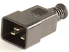 European IEC 60320/C20 Plug Connector -- UC-032I