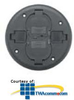 Hubbell Non-Metallic Replacement Covers - PT2X2C - TelephoneStuff.com