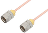 1.85mm Male to 1.85mm Male Cable 6 Inch Length Using RG405 Coax - PE36523-6 - Pasternack