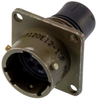 Circular Connector Receptacle, Size 18, 11 Position, Wall; Product Range Itt Cannon - 01K8061 - Newark, An Avnet Company