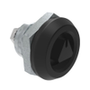 Quarter-Turn Cam Latch, 9 mm Triangle Recess, Without Cam, Sealed, Nylon, Black - E5-6-153-UU1 - Southco