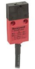 MICRO SWITCH GKM Series Miniature Key Operated Safety Switch, 2NC Direct Opening, Slow Action, 2 m Bottom Exit Cable, Plastic Housing, Silver-Nickel Contacts -- GKMB26