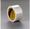 3M Scotch 8959 Clear Filament Strapping Tape - 19 mm Width x 50 m Length - 5.7 mil Thick - 88226 - 021200-88226 - R. S. Hughes Company, Inc.