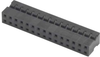 Wire-Board Connector, Socket, 40 Position, 2Mm; Product Range Harwin - 56K0677 - Newark, An Avnet Company